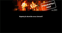 Desktop Screenshot of fousatejhat.cz